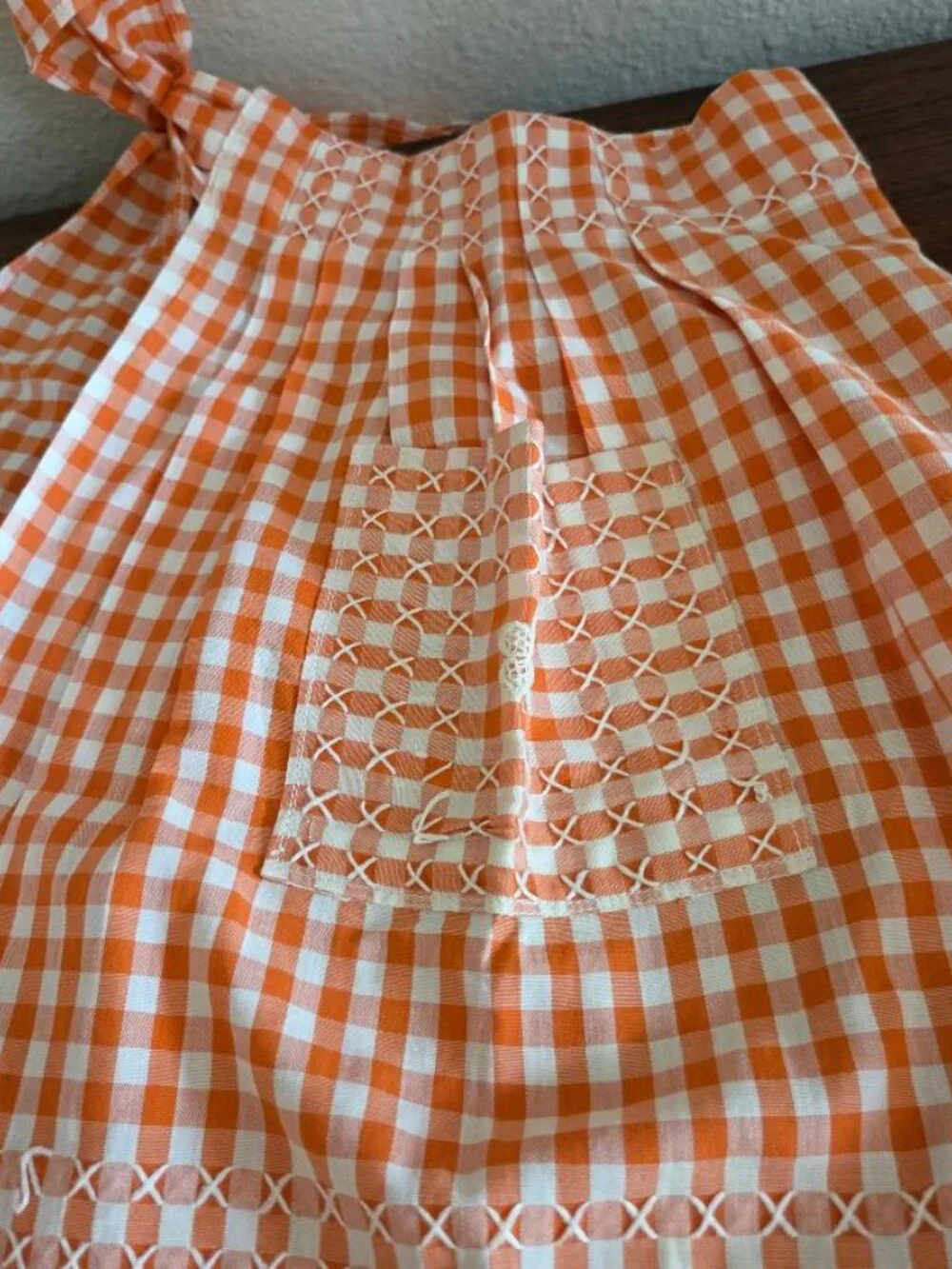 Handmade beautiful orange